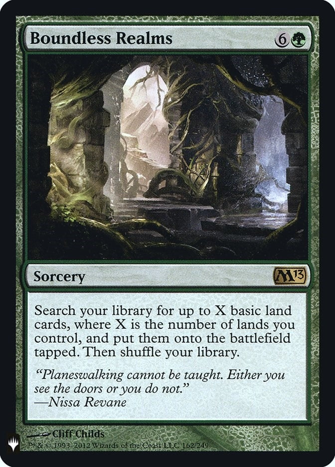 Image for Boundless Realms (162) (LIST) - Magic: The Gathering
