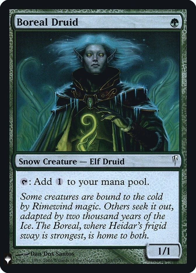 Image for Boreal Druid (105) (LIST) - Magic: The Gathering