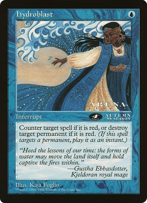 Image for Hydroblast (4th Place) (Arena League) (OVER) - Magic: The Gathering
