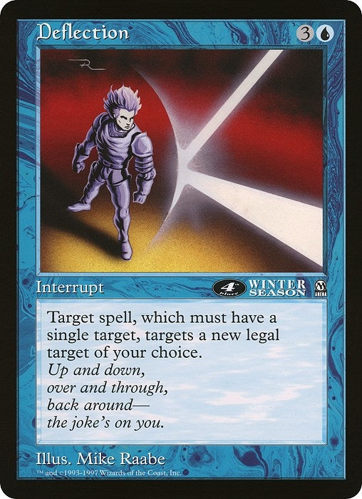 Image for Deflection (4th Place) (Arena League) (OVER) - Magic: The Gathering