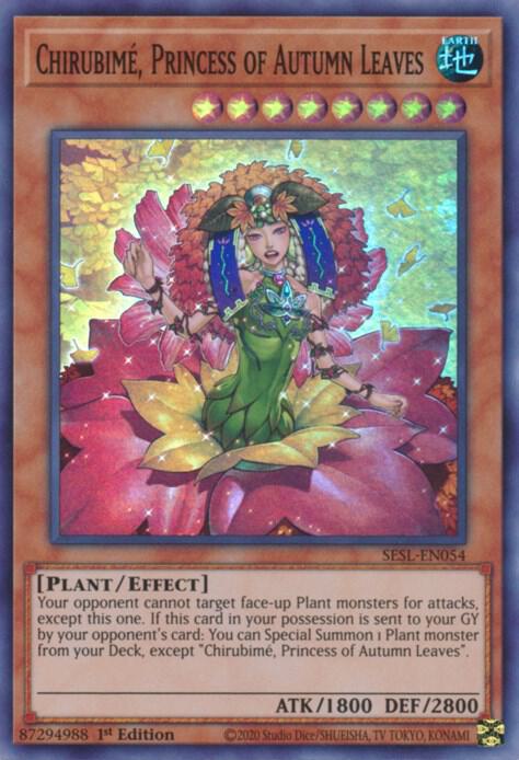 Chirubime, Princess of Autumn Leaves (SESL-EN054) (SESL)