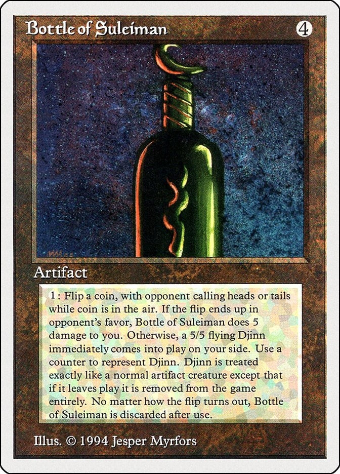 Image for Bottle of Suleiman (237) (SUM) - Magic: The Gathering