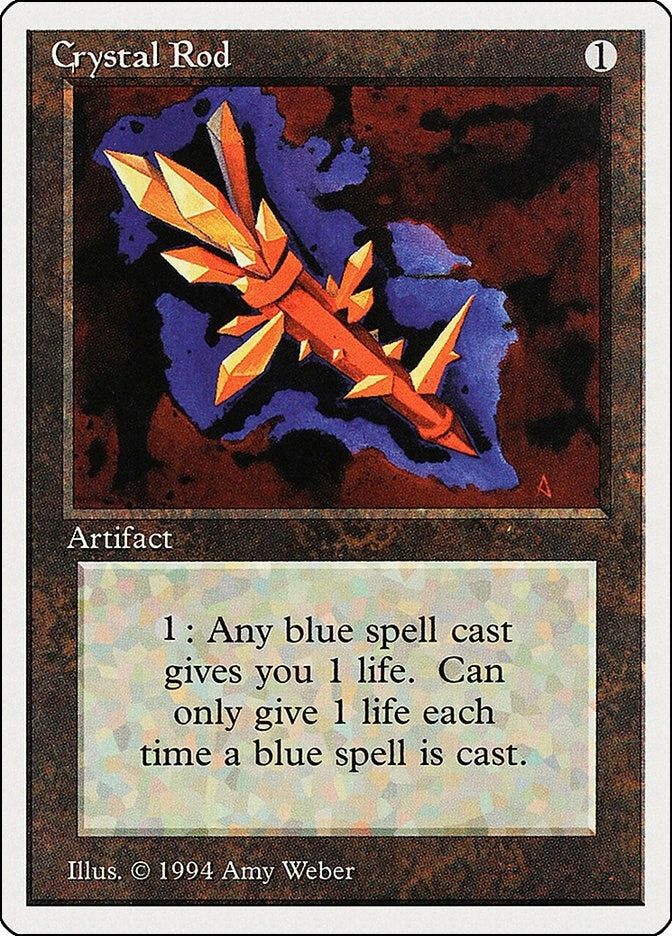 Image for Crystal Rod (242) (SUM) - Magic: The Gathering