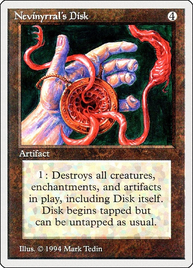 Image for Nevinyrral's Disk (267) (SUM) - Magic: The Gathering