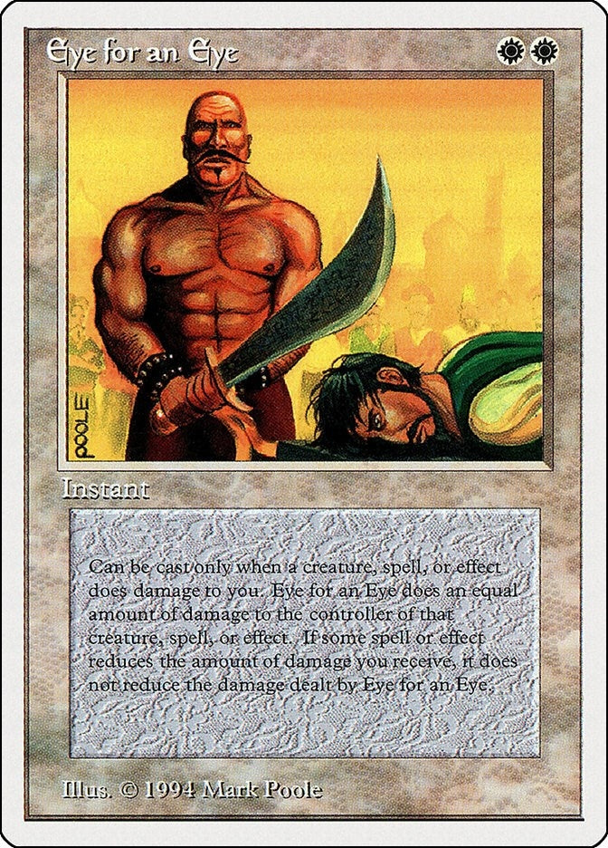 Image for Eye for an Eye (18) (SUM) - Magic: The Gathering