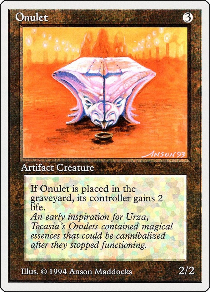Image for Onulet (269) (SUM) - Magic: The Gathering