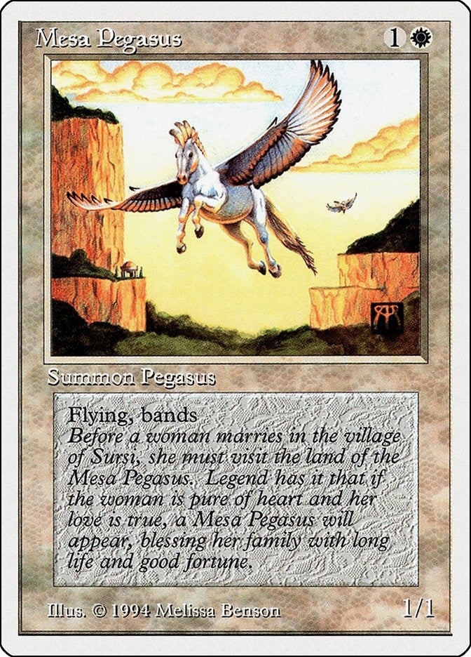 Image for Mesa Pegasus (28) (SUM) - Magic: The Gathering