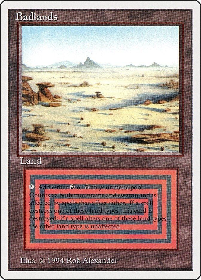 Image for Badlands (282) (SUM) - Magic: The Gathering