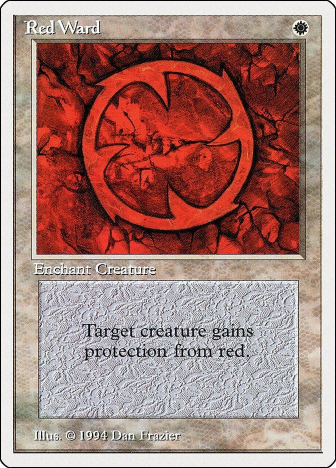 Image for Red Ward (33) (SUM) - Magic: The Gathering
