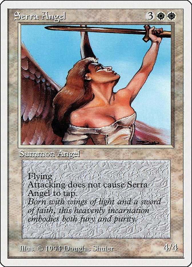 Image for Serra Angel (40) (SUM) - Magic: The Gathering