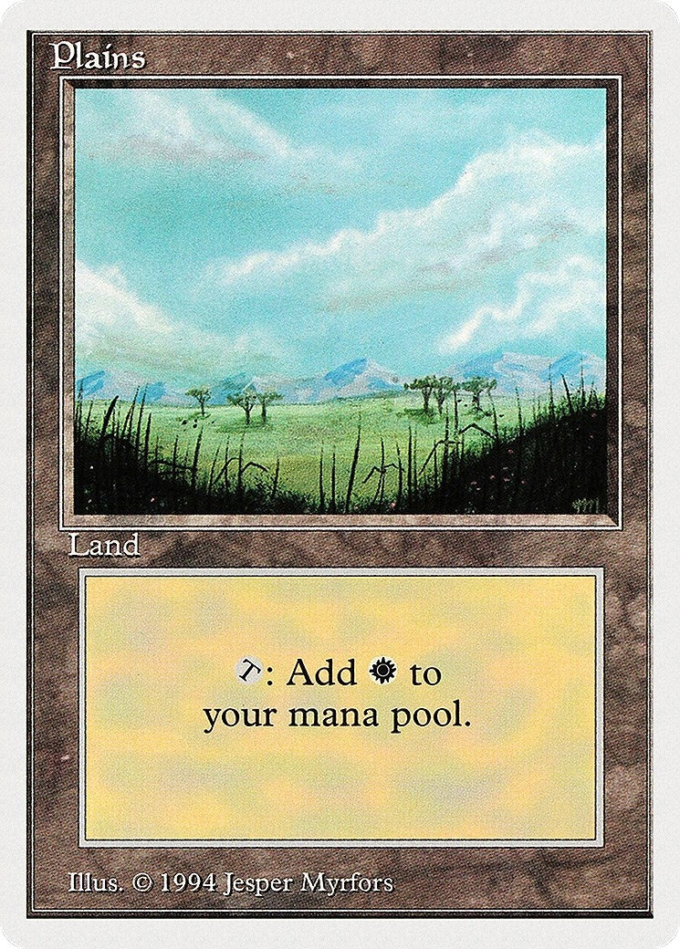 Image for Plains (B) (293) (SUM) - Magic: The Gathering