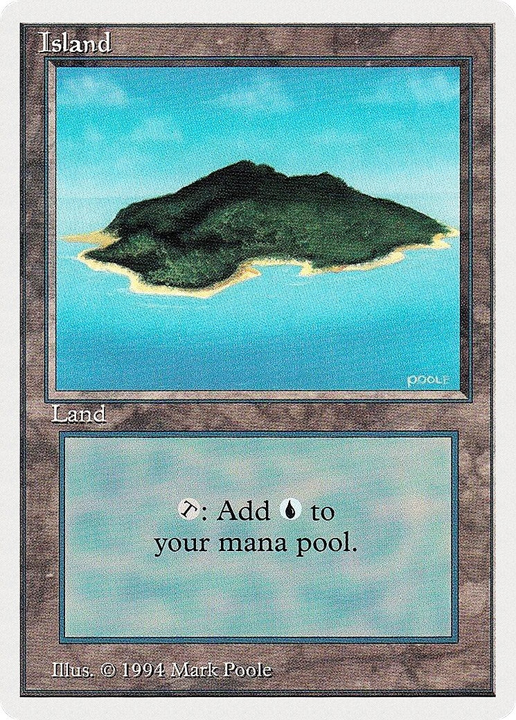 Image for Island (B) (296) (SUM) - Magic: The Gathering