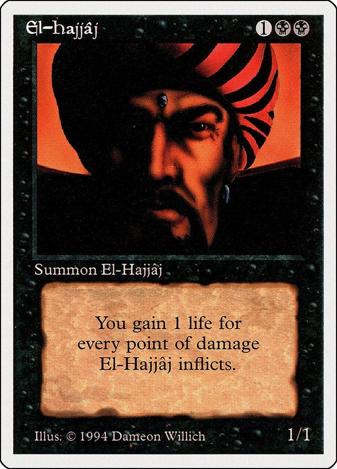 Image for El-Hajjaj (108) (SUM) - Magic: The Gathering