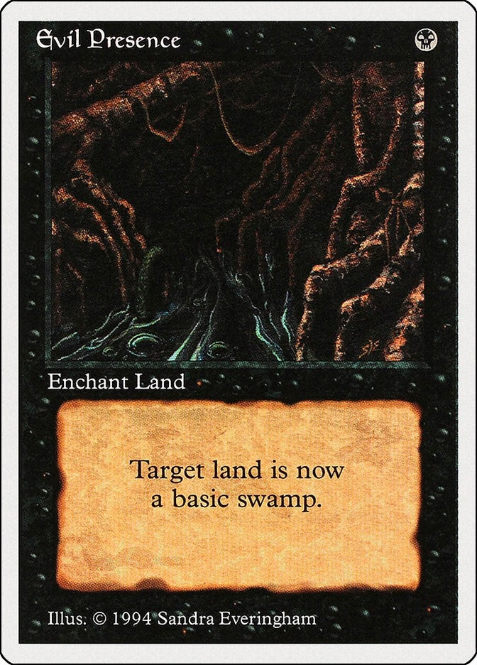 Image for Evil Presence (110) (SUM) - Magic: The Gathering