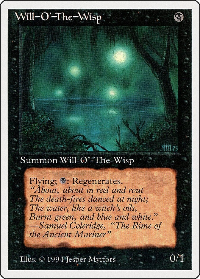 Image for Will-o'-the-Wisp (137) (SUM) - Magic: The Gathering