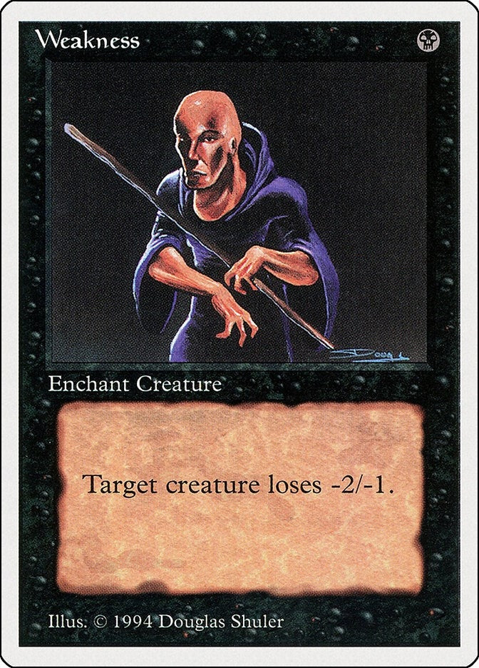 Image for Weakness (136) (SUM) - Magic: The Gathering