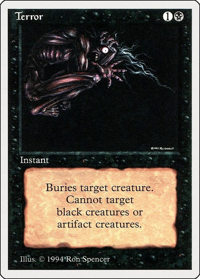 Image for Terror (132) (SUM) - Magic: The Gathering