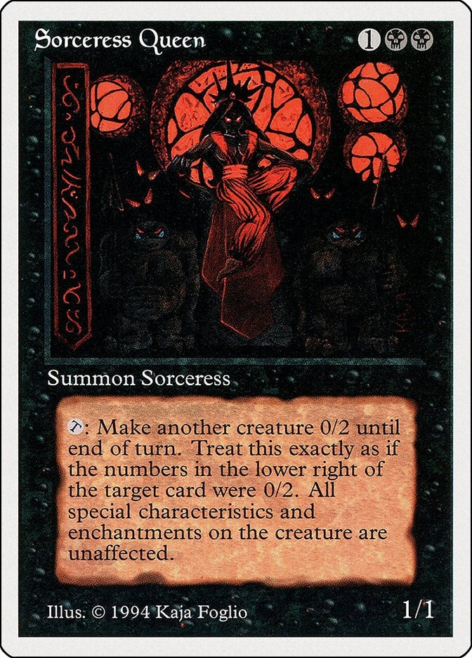 Image for Sorceress Queen (131) (SUM) - Magic: The Gathering