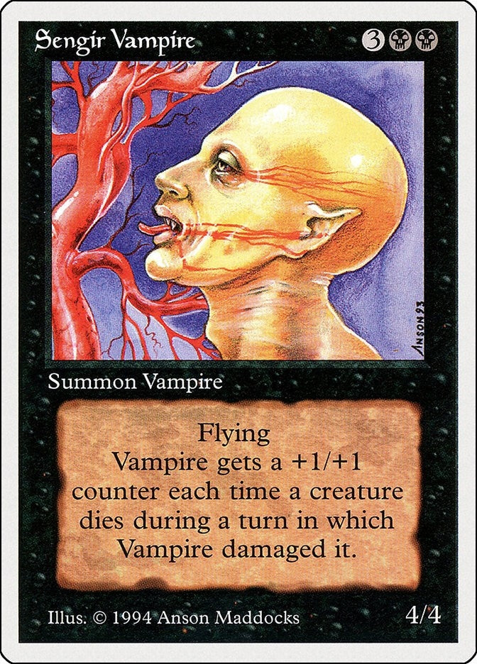 Image for Sengir Vampire (129) (SUM) - Magic: The Gathering