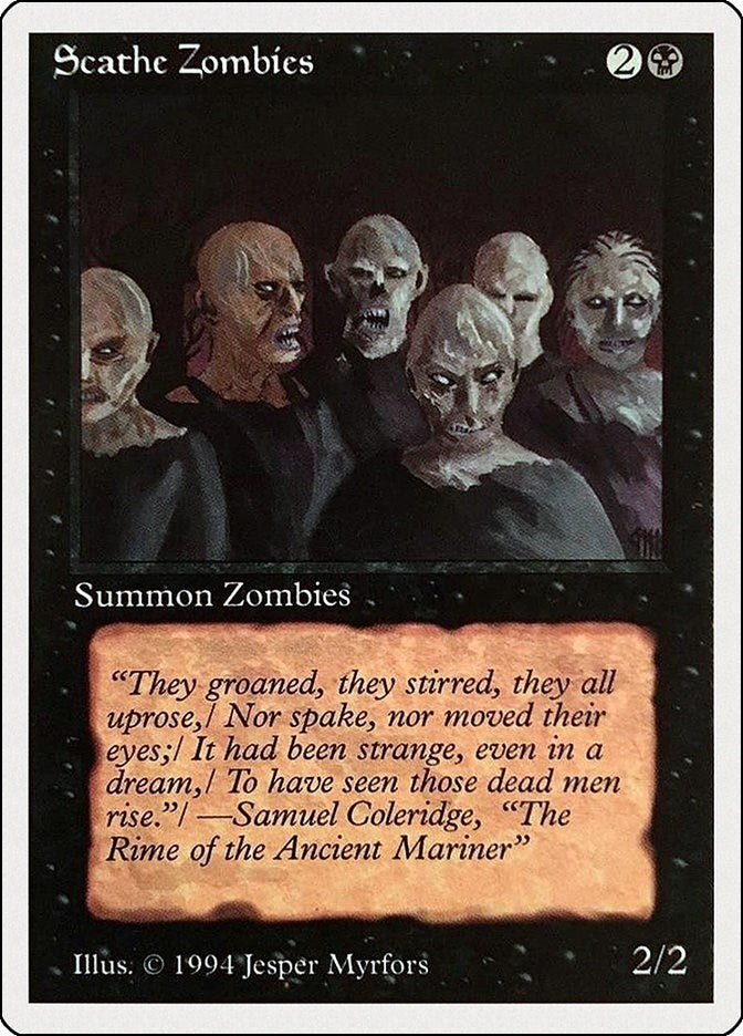 Image for Scathe Zombies (127) (SUM) - Magic: The Gathering