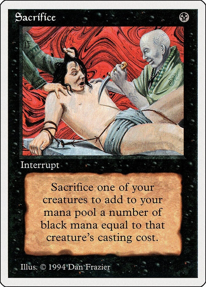 Image for Sacrifice (126) (SUM) - Magic: The Gathering