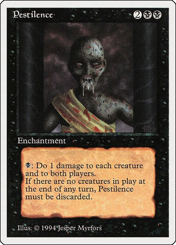 Image for Pestilence (122) (SUM) - Magic: The Gathering