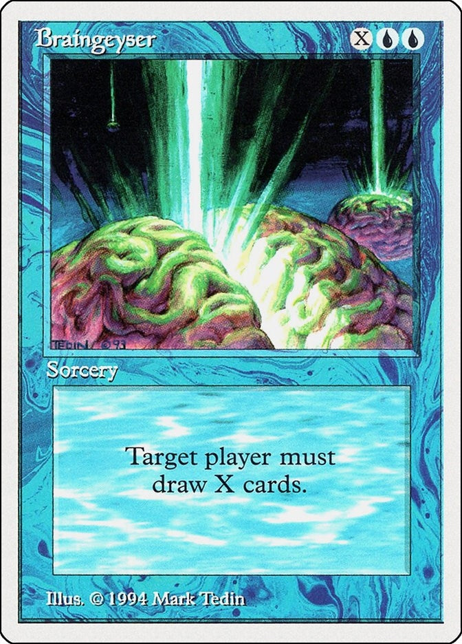 Image for Braingeyser (50) (SUM) - Magic: The Gathering