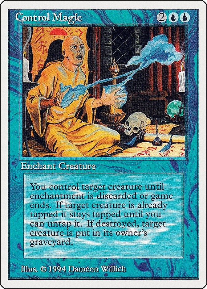 Image for Control Magic (52) (SUM) - Magic: The Gathering