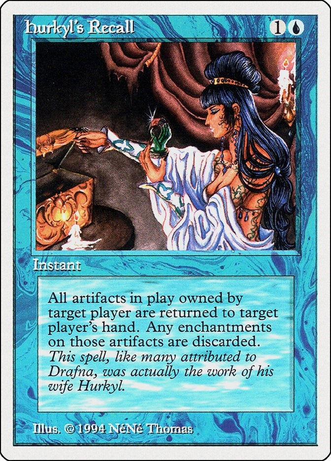 Image for Hurkyl's Recall (60) (SUM) - Magic: The Gathering