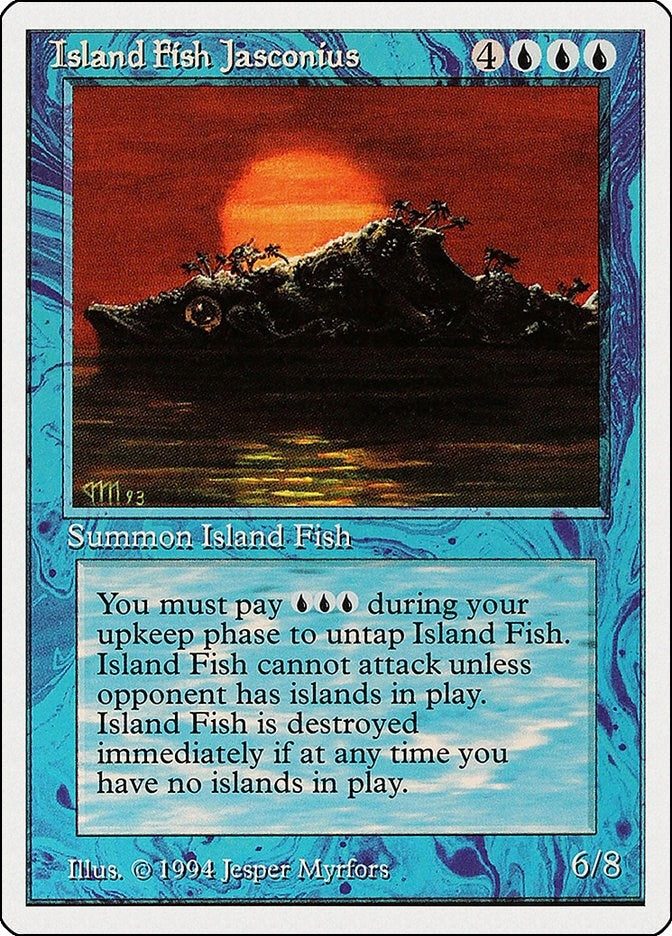 Image for Island Fish Jasconius (61) (SUM) - Magic: The Gathering