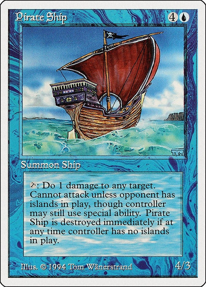 Image for Pirate Ship (72) (SUM) - Magic: The Gathering