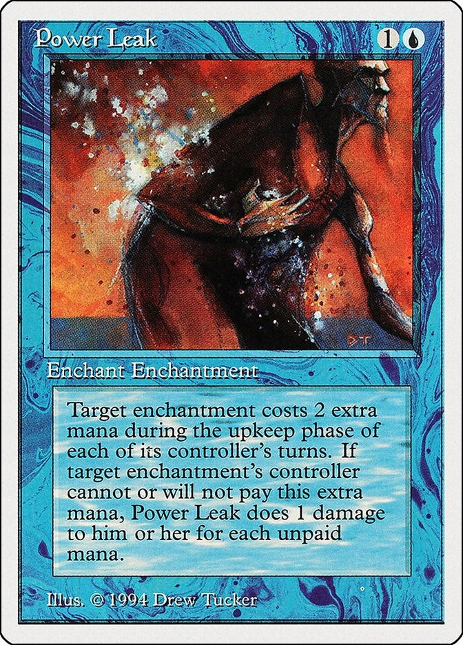 Image for Power Leak (73) (SUM) - Magic: The Gathering