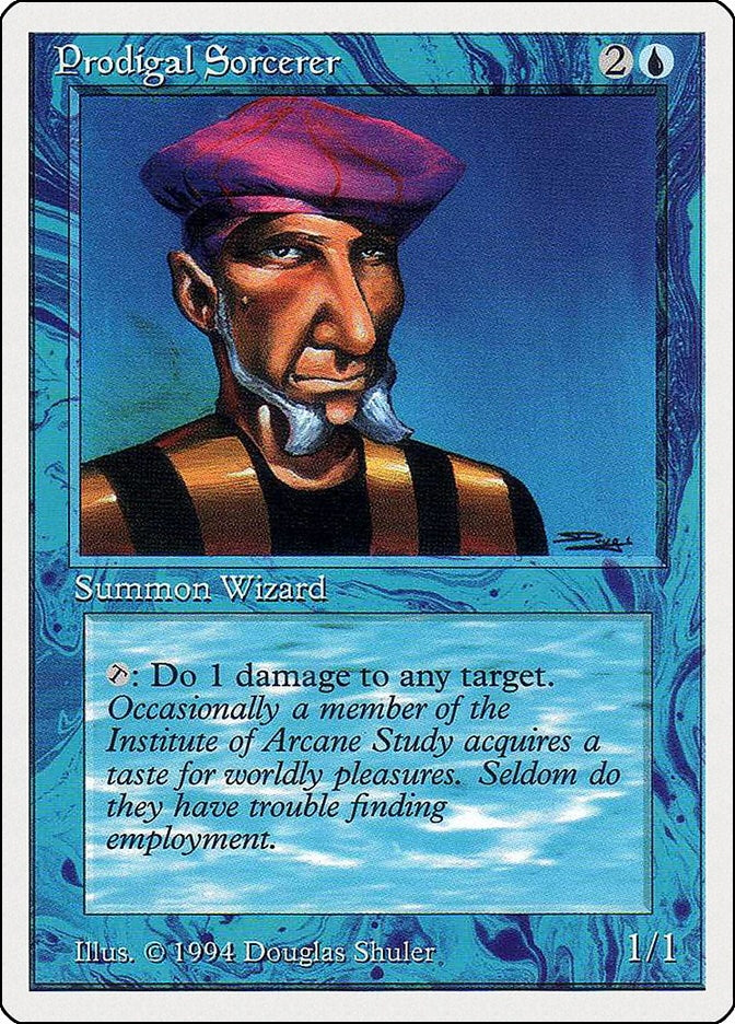 Image for Prodigal Sorcerer (75) (SUM) - Magic: The Gathering
