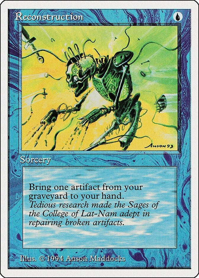 Image for Reconstruction (77) (SUM) - Magic: The Gathering