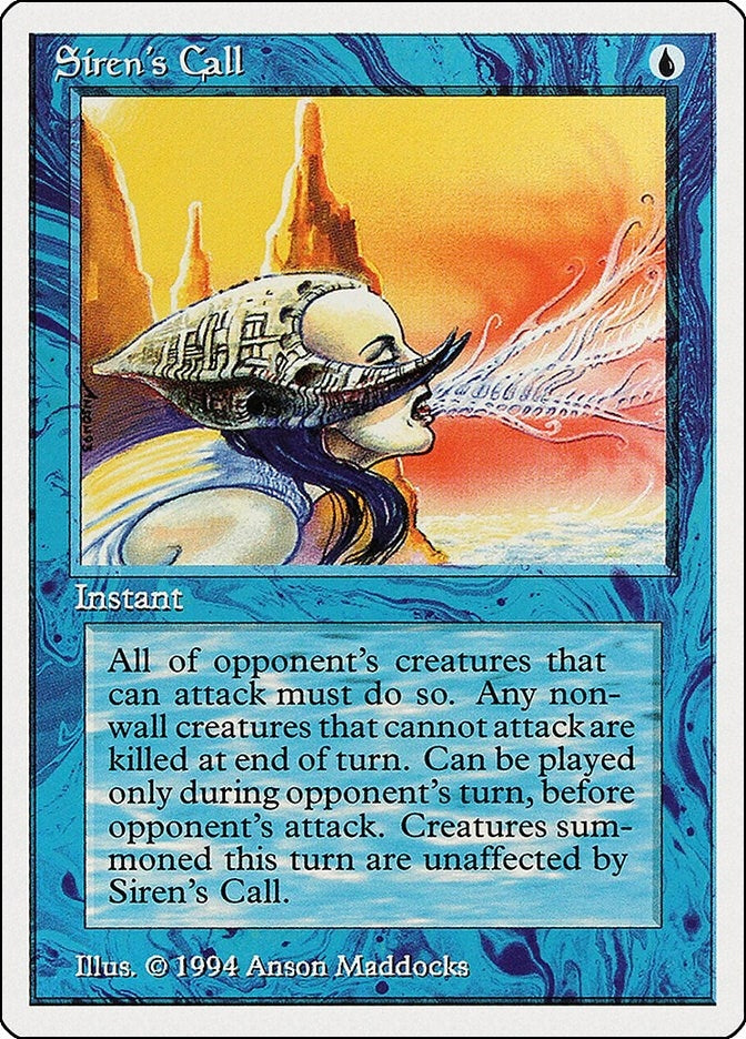 Image for Siren's Call (80) (SUM) - Magic: The Gathering