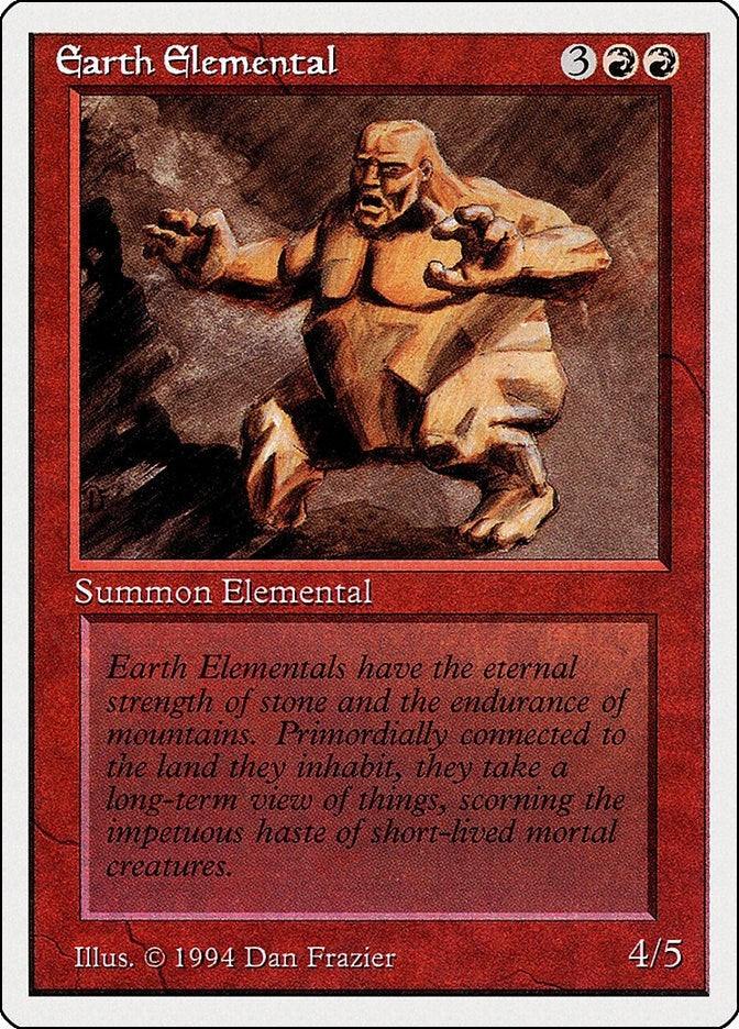 Image for Earth Elemental (146) (SUM) - Magic: The Gathering