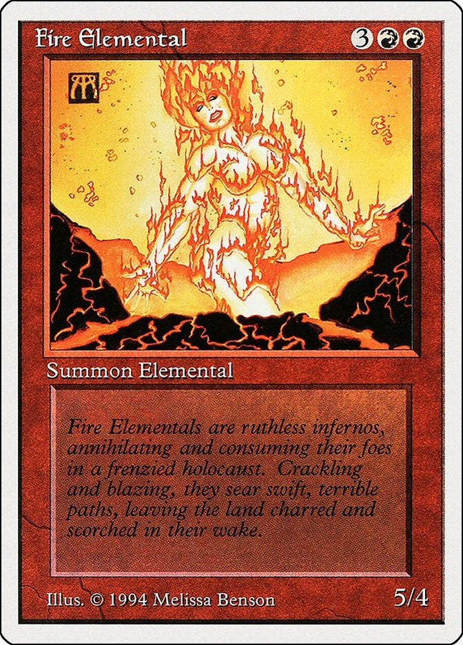 Image for Fire Elemental (149) (SUM) - Magic: The Gathering