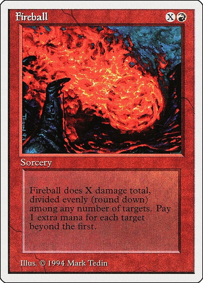 Image for Fireball (150) (SUM) - Magic: The Gathering