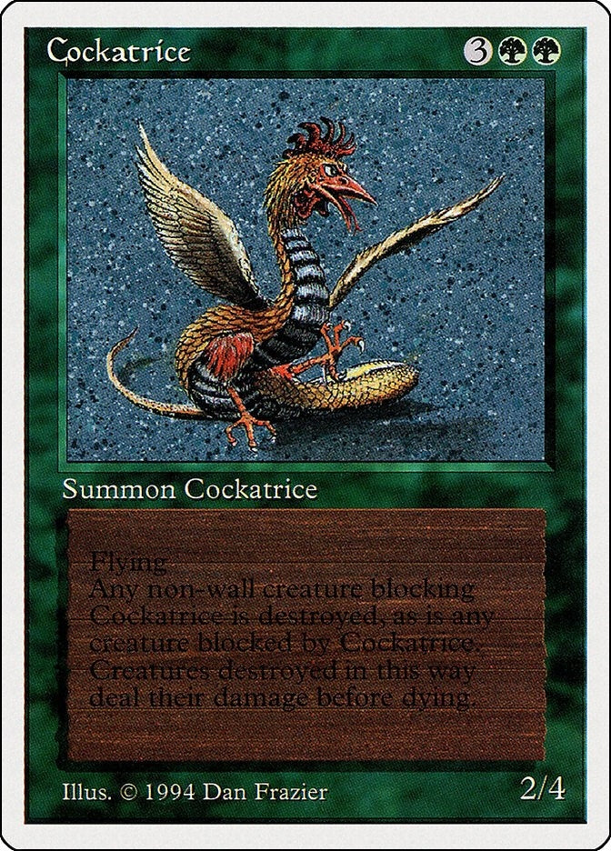 Image for Cockatrice (189) (SUM) - Magic: The Gathering