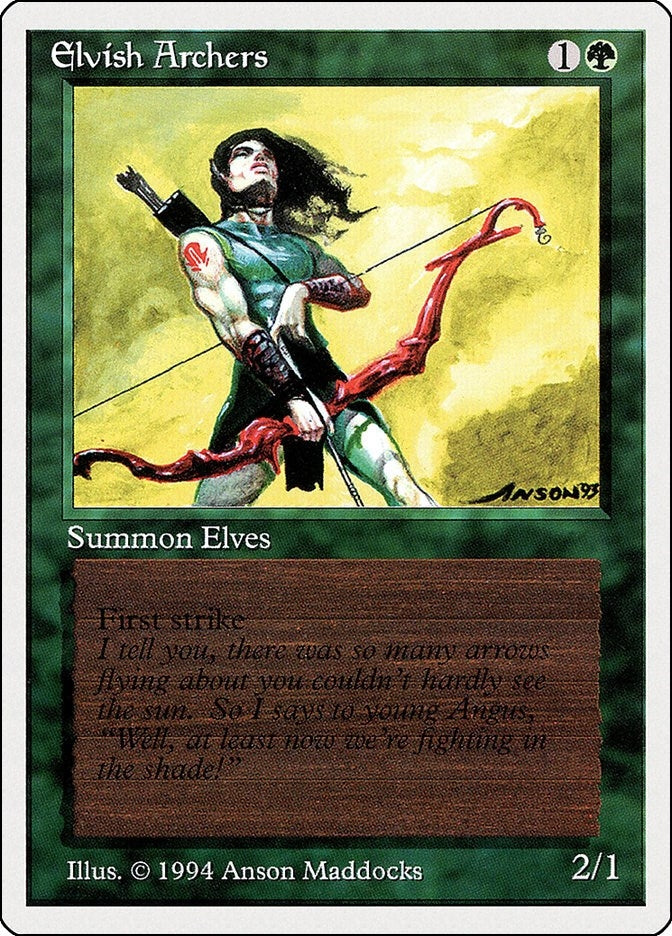 Image for Elvish Archers (193) (SUM) - Magic: The Gathering