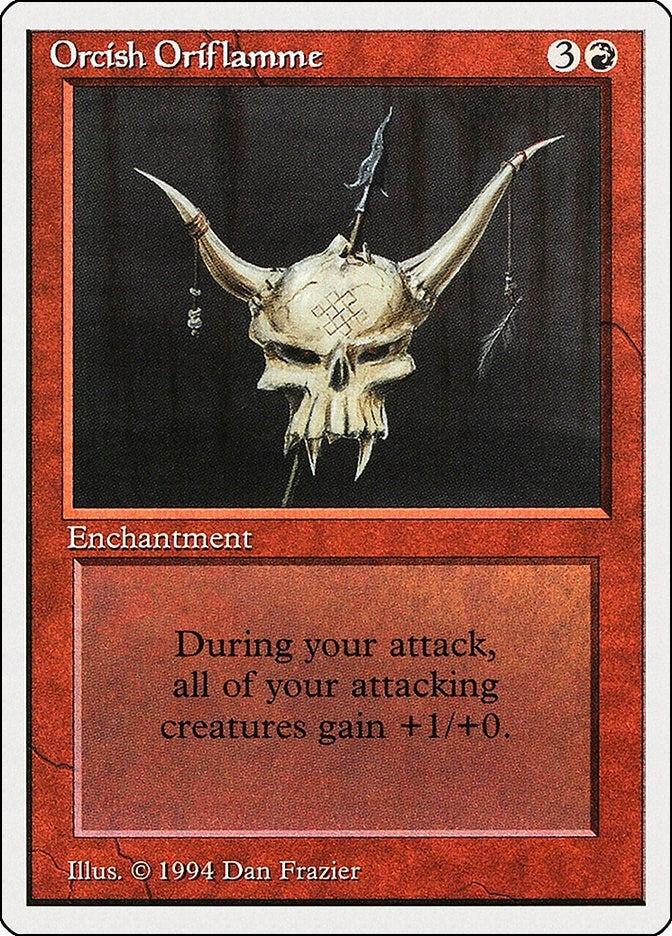 Image for Orcish Oriflamme (169) (SUM) - Magic: The Gathering
