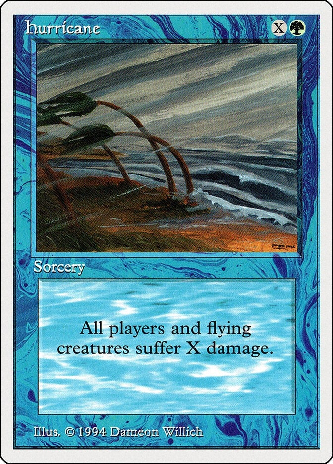 Image for Hurricane (202) (SUM) - Magic: The Gathering