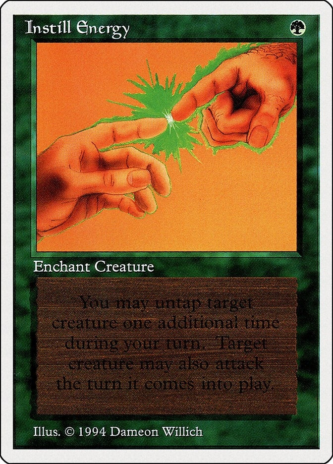 Image for Instill Energy (203) (SUM) - Magic: The Gathering