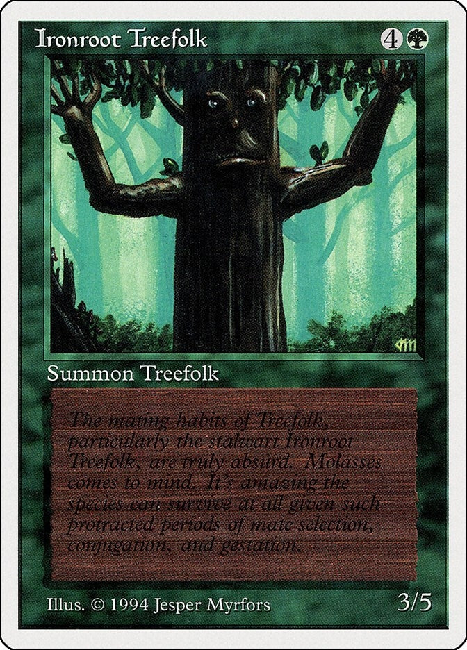 Image for Ironroot Treefolk (204) (SUM) - Magic: The Gathering