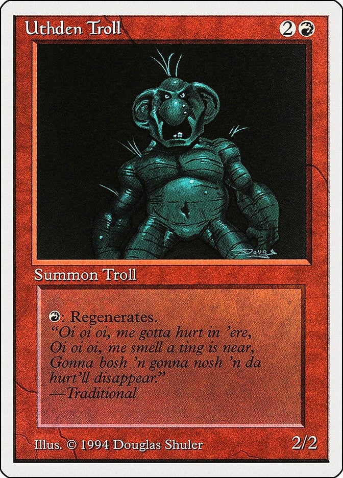 Image for Uthden Troll (182) (SUM) - Magic: The Gathering