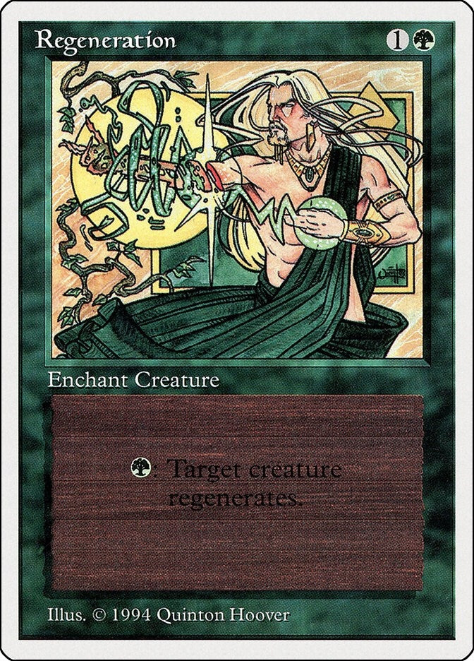 Image for Regeneration (213) (SUM) - Magic: The Gathering