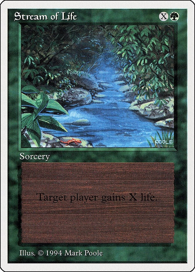 Image for Stream of Life (217) (SUM) - Magic: The Gathering