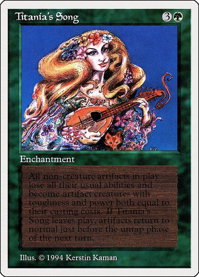 Image for Titania's Song (220) (SUM) - Magic: The Gathering