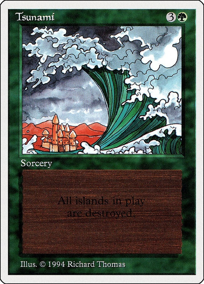 Image for Tsunami (222) (SUM) - Magic: The Gathering