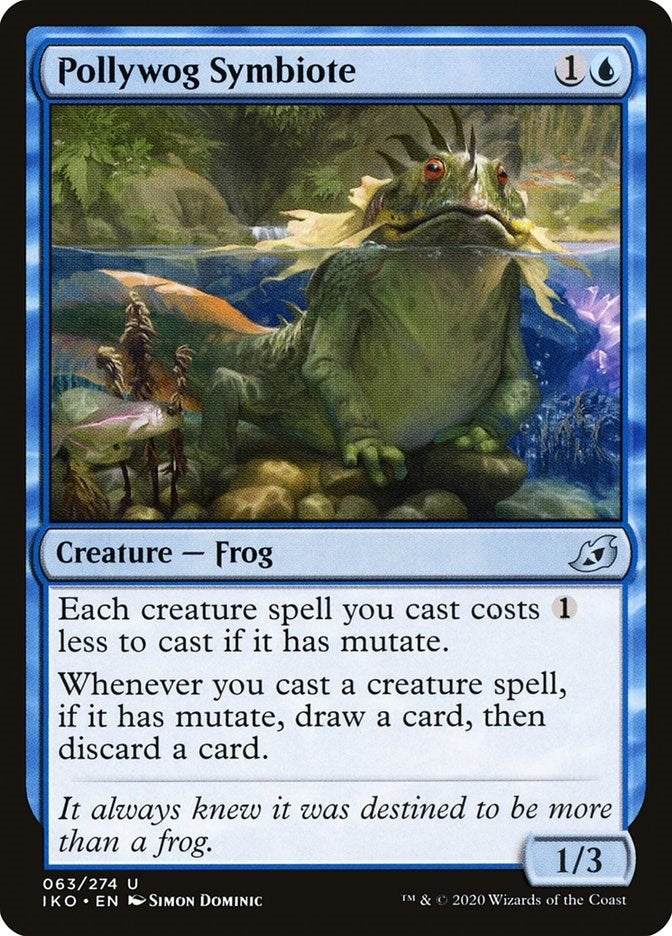 Image for Pollywog Symbiote (63) (IKO) - Magic: The Gathering